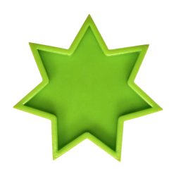 7-Ágú Csillag Szilikon Öntőforma