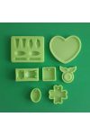 Home Made jewellery Silicone Moulds, Medium Pack, 7 Pieces