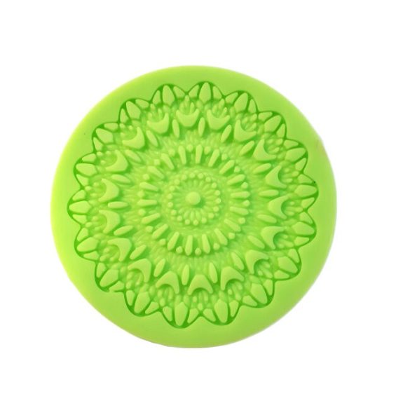 Mandala Decorating Sugar Lace Silicone Pattern, Dim 80mm