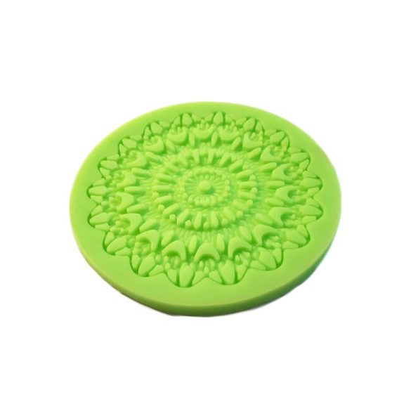 Mandala Decorating Sugar Lace Silicone Pattern, Dim 80mm