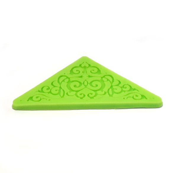 Corner Part Silicone Lace Pattern for Decoration