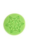 Snowflake Silicone Pattern - Diameter 53 mm