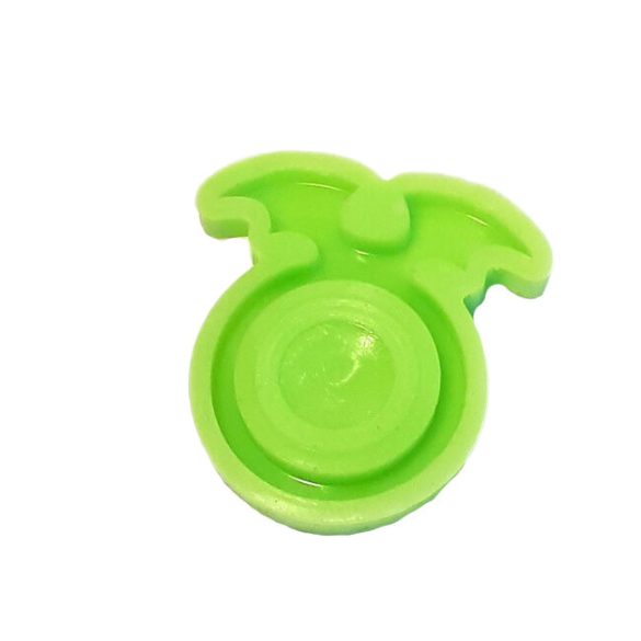 Silicone Mould for Epoxy Ring Casting, ID 17mm, Bat Wings