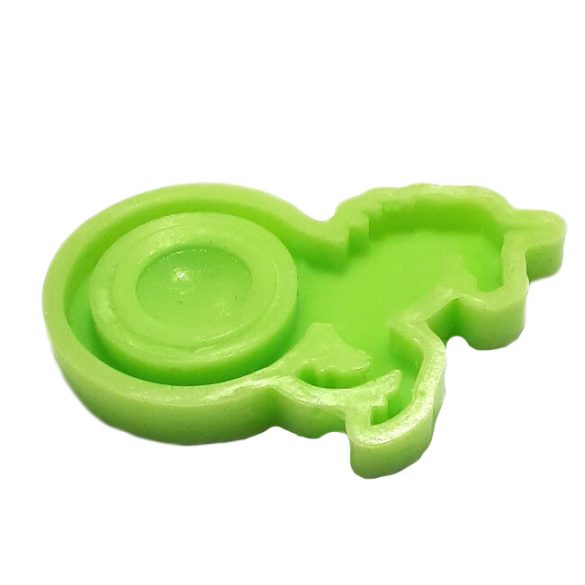 Silicone Mould for Epoxy Ring Casting, ID 17mm, Unicorn
