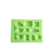 Pendant of 12 Pieces Silicone Mould