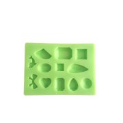 Pendant of 12 Pieces Silicone Mould