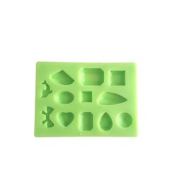 Pendant of 12 Pieces Silicone Mould