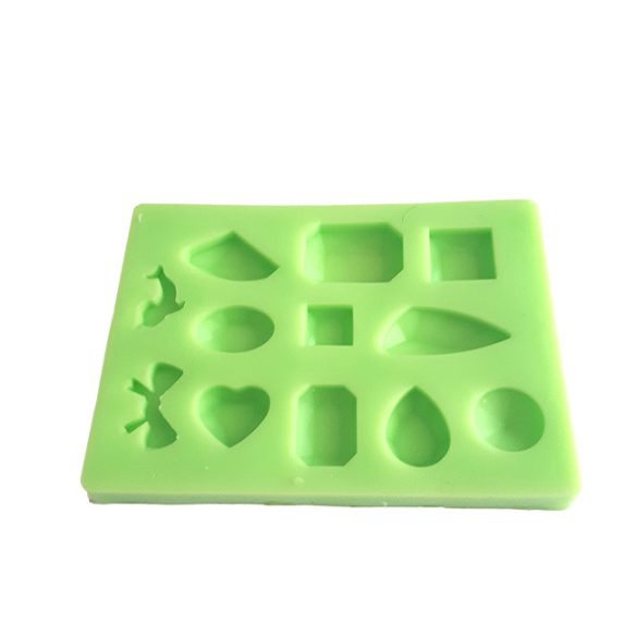 Pendant of 12 Pieces Silicone Mould