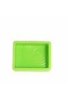 Rectangle Medallion Silicone Mould, engraved