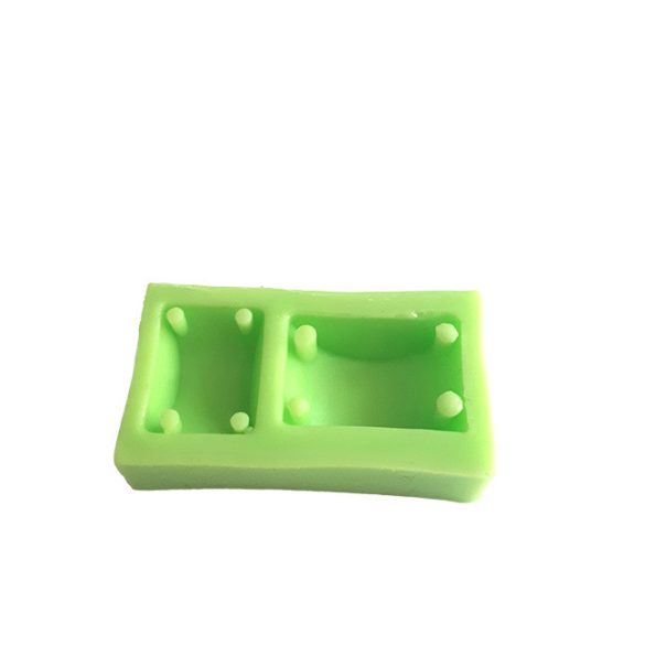 Silicone Mould for Epoxy Buckle Casting, Stackable