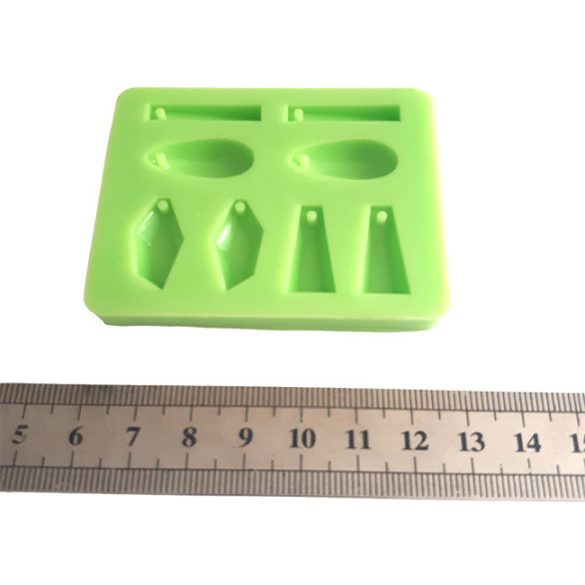 Earring of 4 different Types Silicone Mould