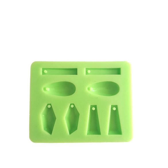 Earring of 4 different Types Silicone Mould