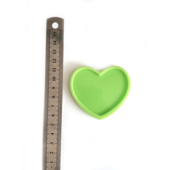 Silicone Mould for Casting Heart Decoration