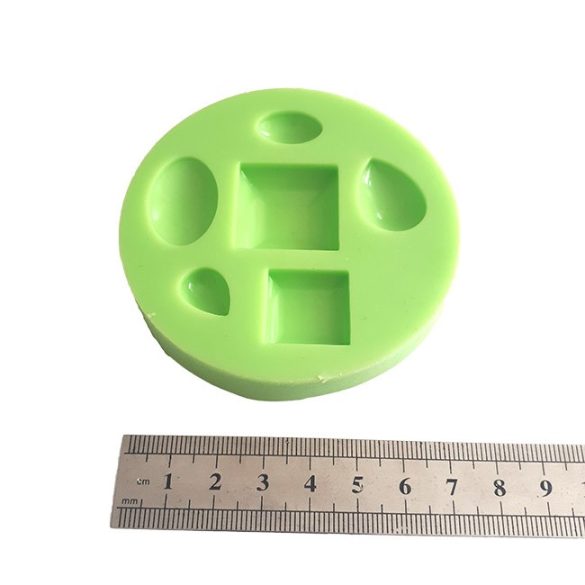 Lens of 6 Pieces Silicone Mould For Home Made jewellery