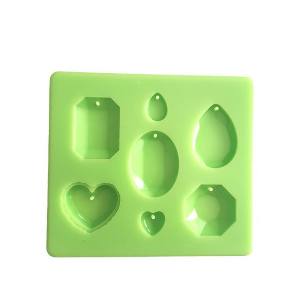 Pendant of 7 Pieces Silicone Mould