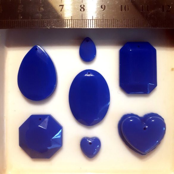 Pendant of 7 Pieces Silicone Mould