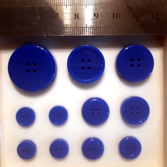 Home Made Button of 7 Pieces Silicone Casting Mould