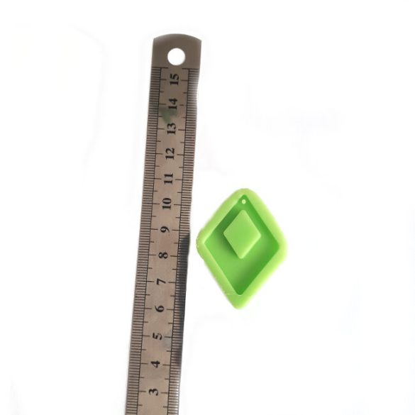 Rhombus Pendant Mould - Flat