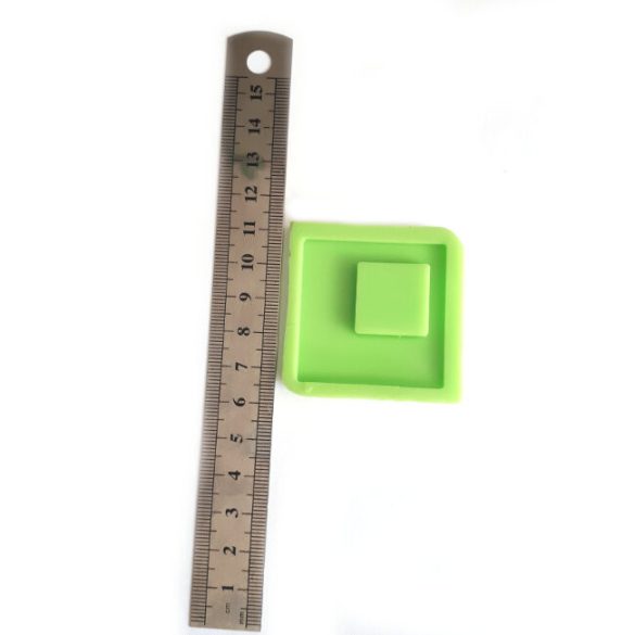 Square Pendant Mould - Flat