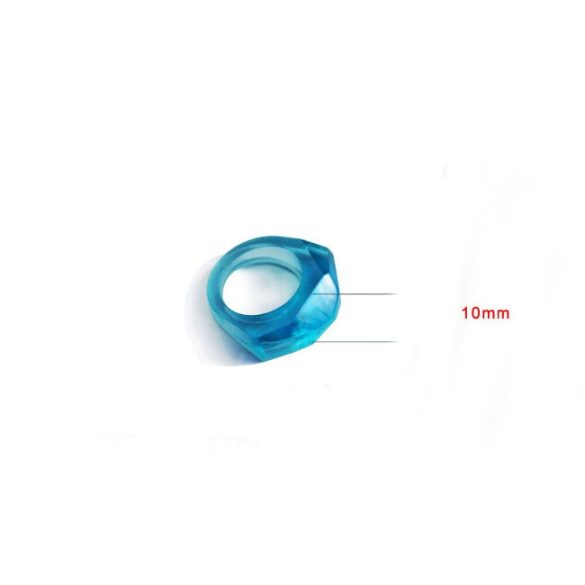 Gyűrű szilikon forma - 3 D csiszolt