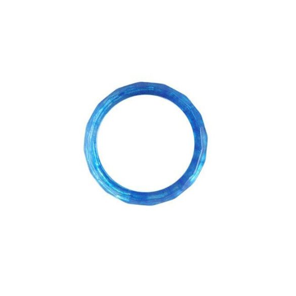 Ring silicone mould - hoop faceted