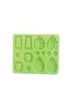 Modern earrings silicone mould "A"