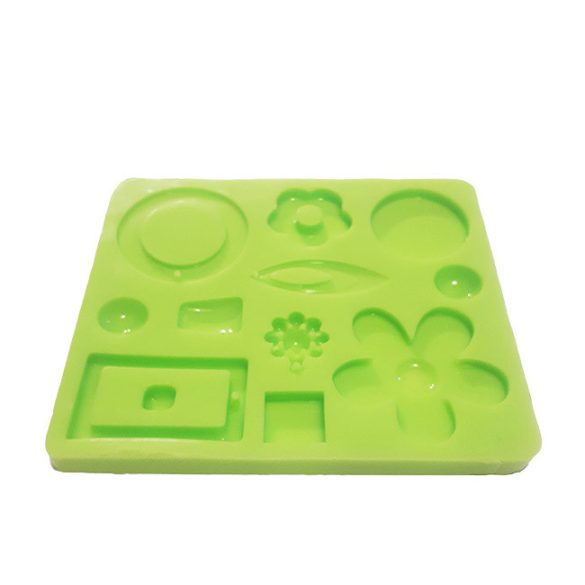 Modern earrings silicone mould "A"