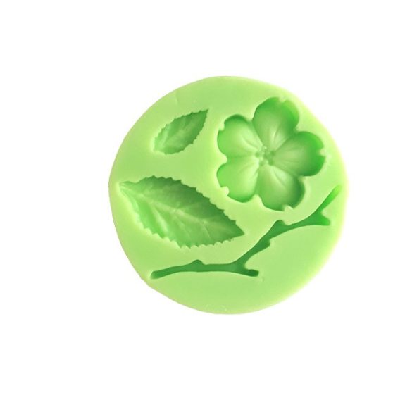 Flowers Leaf Branch Silicone Fondant Mould