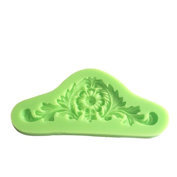 Lacing Decorating Silicone Mould, Rose Pattern