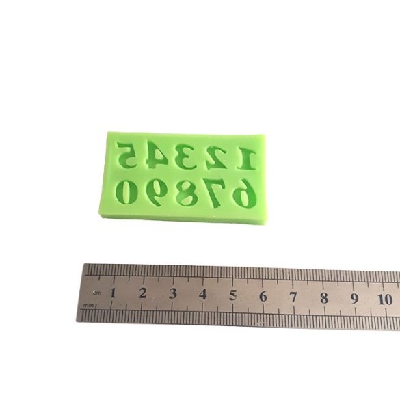 Numbers Silicone Mould for Decoration