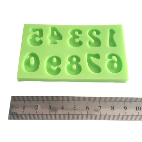Numbers of 2 cm Silicone Mould