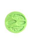 Leaf of 4 different Sizes Fondant Silicone Mould