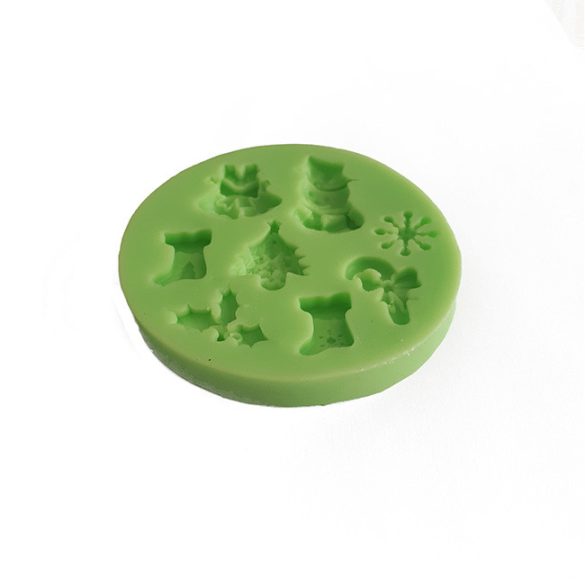 Christmas figurines silicone shape