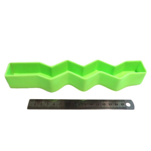 Candle mould - silicone - zigzag