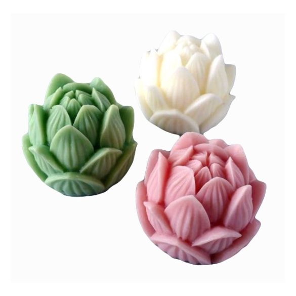 Silicone Candle Mold - Lotus Flower