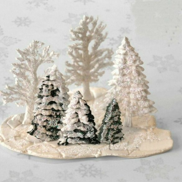 Christmas decoration - 3 sizes of pine tree mould