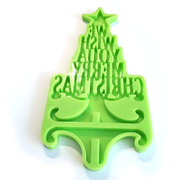 Christmas table decoration maker mould