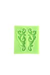 Symmetrical Lace Leaf Pattern Silicone Mold