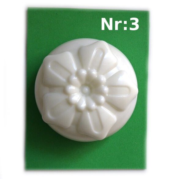 Soap Mould - Silicone - flower pattern