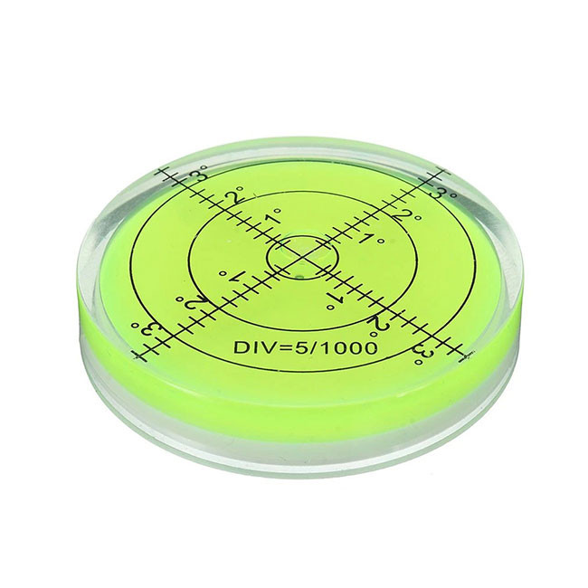 Circular on sale spirit level