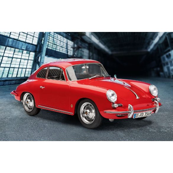 Porsche 356 Coupe car mock-up