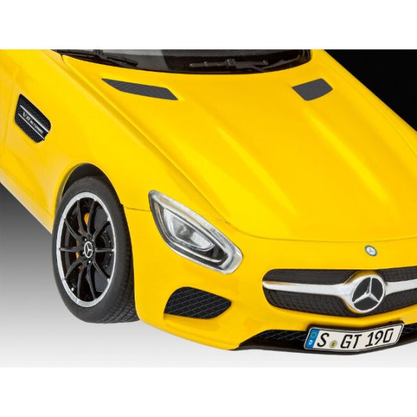 Mercedes AMG GT car mock-up