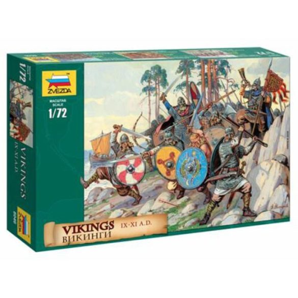 Viking makettfigurák