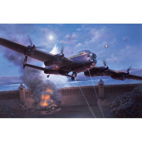 Lancaster B.III Dambusters bombázó repülőmakett