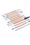 Professional clay shaper set of 11 pieces