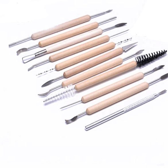 Professional clay shaper set of 11 pieces